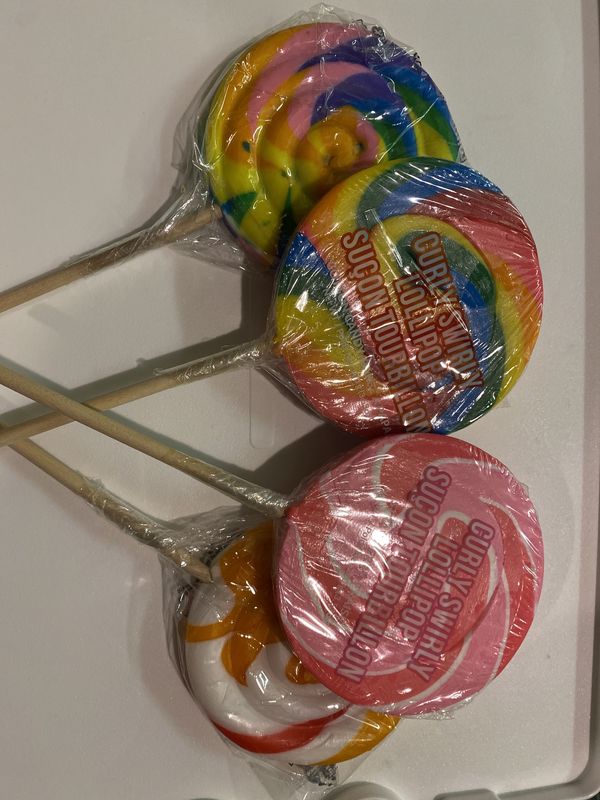 Curly Swirly Lollipop