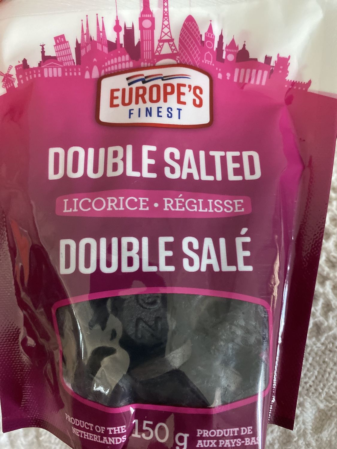 Europe&#39;s Finest Licorice, Flavour: Double Salted
