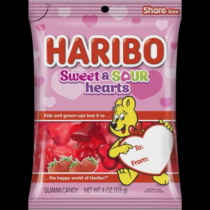 Haribo Sweet and Sour Hearts