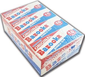 Bazooka Bubble Gum, Size: 10 Pieces