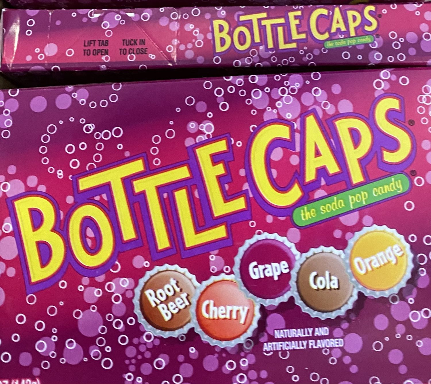 Wonka Bottle Caps (Theater Size)