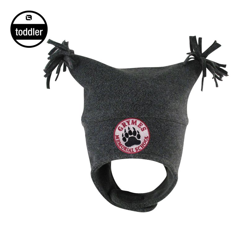 Toddler Fleece Two-Tassle Hat