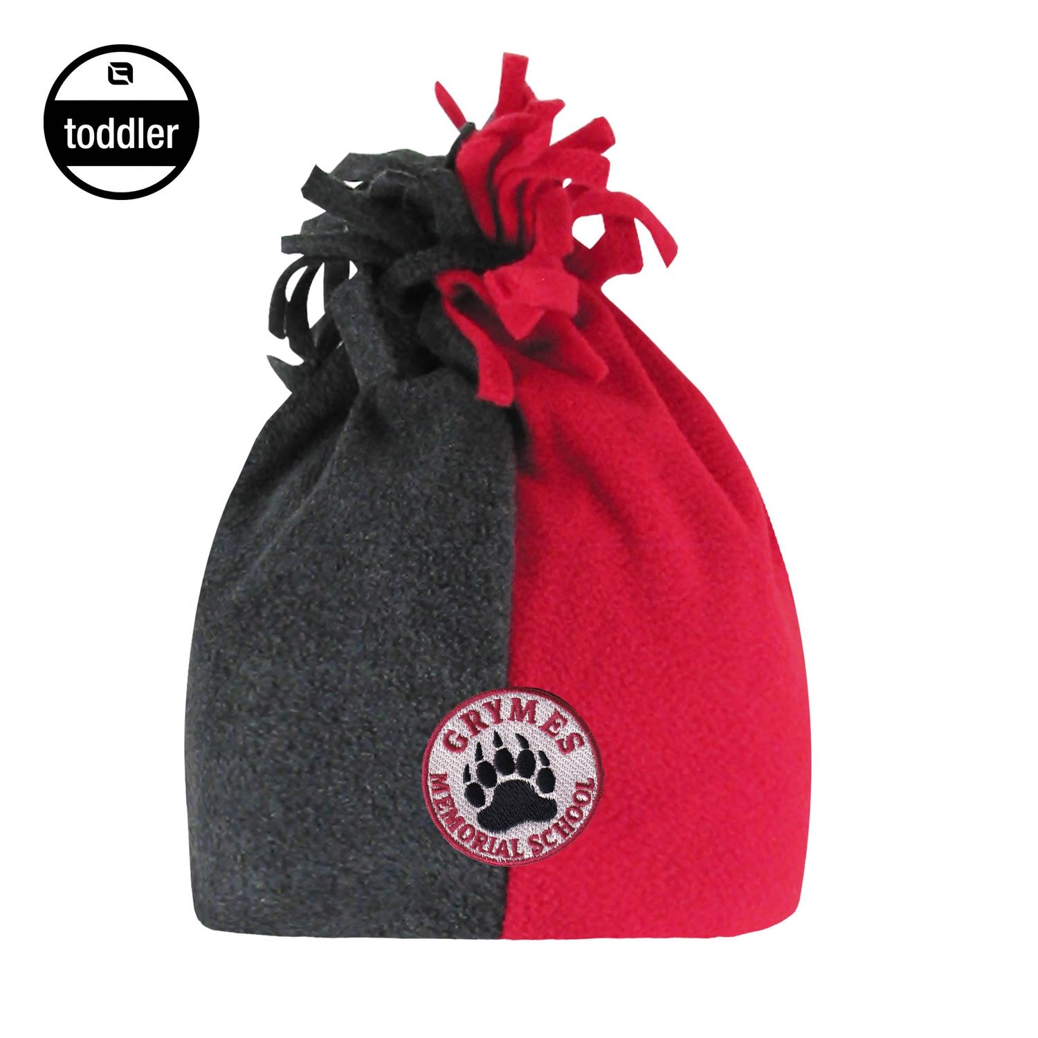 Toddler Fleece Two-Toned Hat