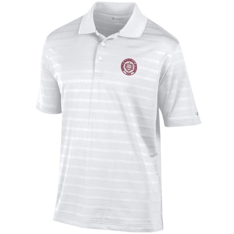 Men's Textured Solid Polo