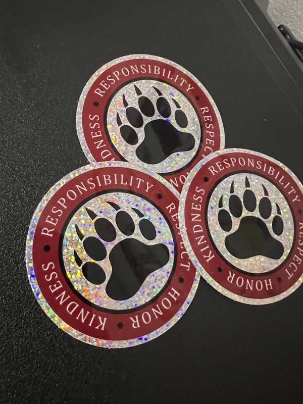 Glitter Sticker