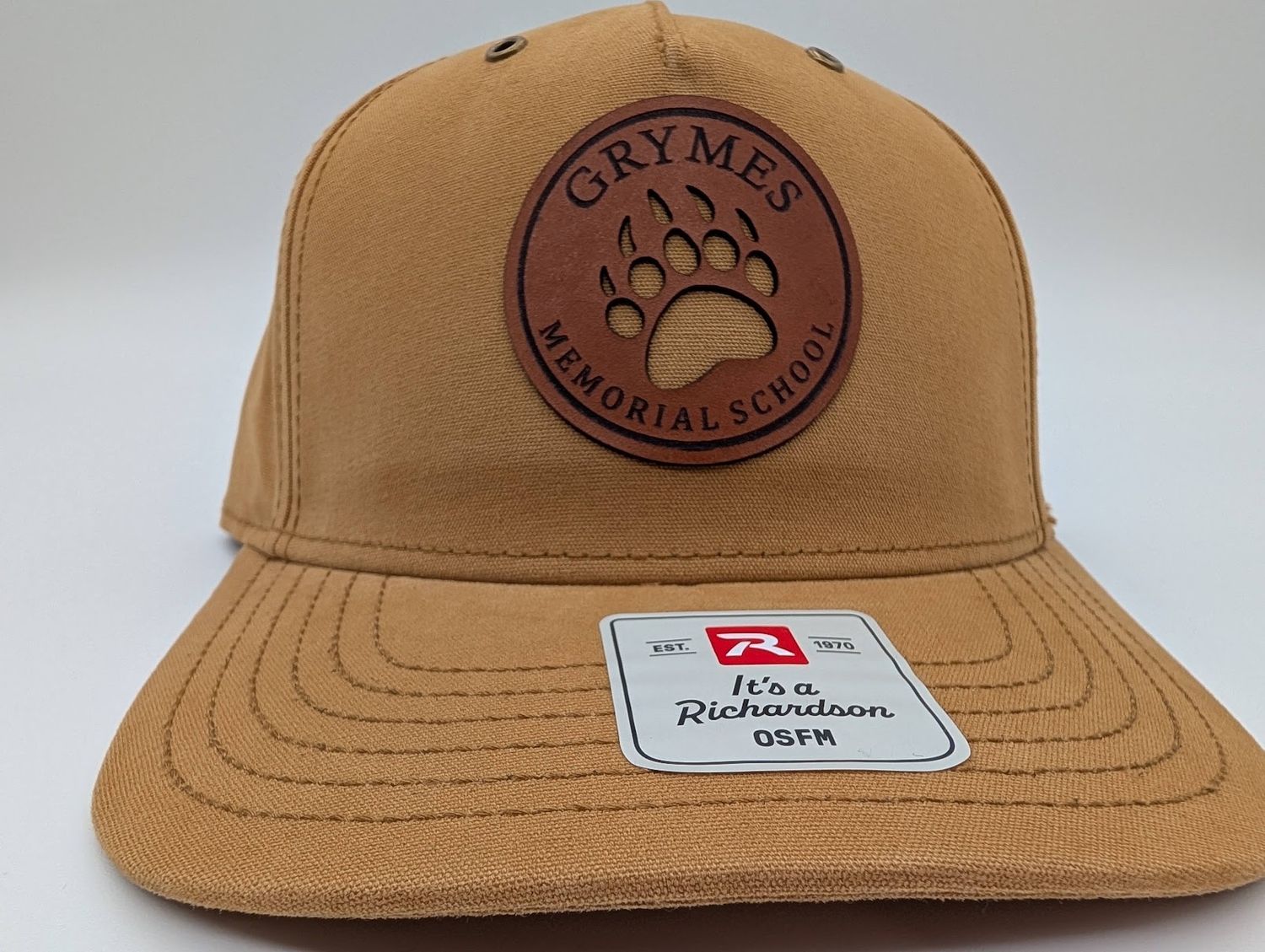 Grymes Leather Paw Hat