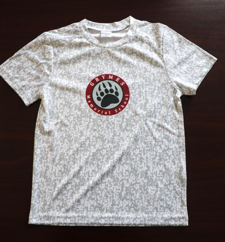 Youth Camo Tee with New Logo