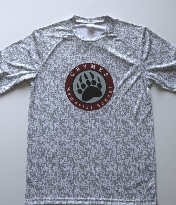 Adult Camo Tee with New Logo