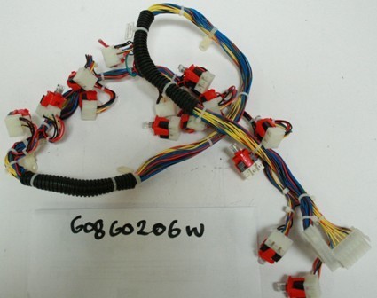 IGT Harness, SW PNL, 14 Button w/Double Up, W/S UR 60860206W IGT Harness, SW PNL, 14 Button w/Double Up, W/S UR 60860206W