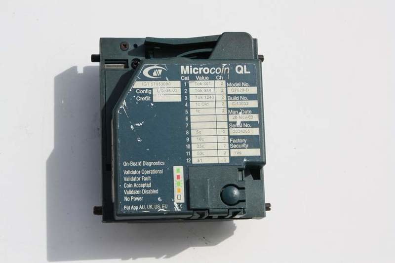 Coin Acceptor, QL-US Coins Token 1.3 x 125 Max INH