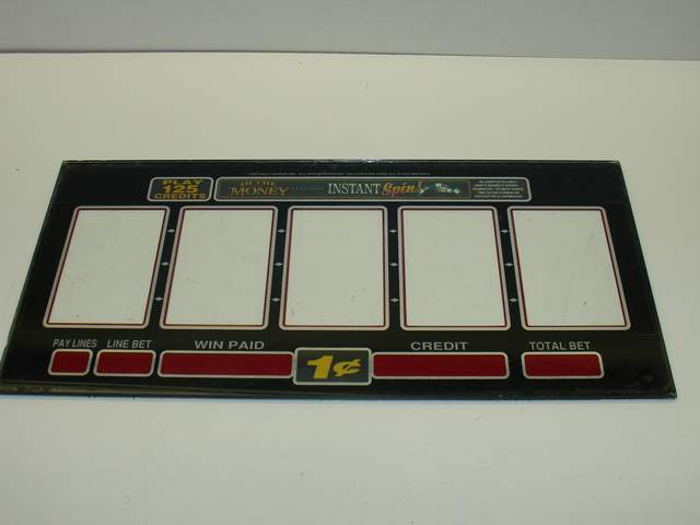 Bally Alpha 5-Reel Reel Glass