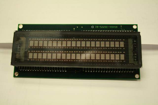 Bally ACSC, FFD Text Display 05467-38776