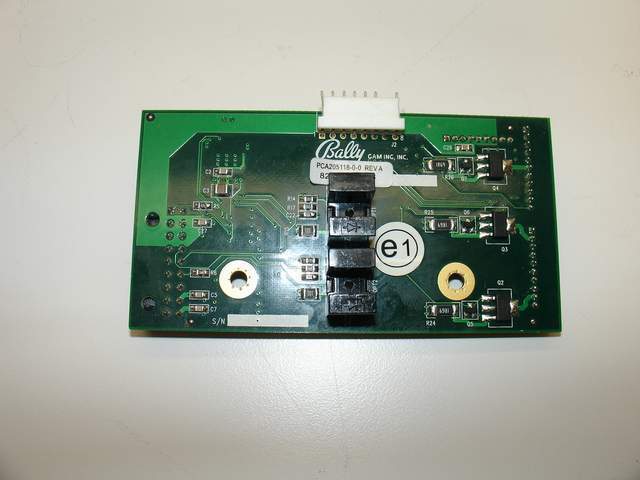 Bally Alpha S9000 Reel Board Assy (205118-0-0)