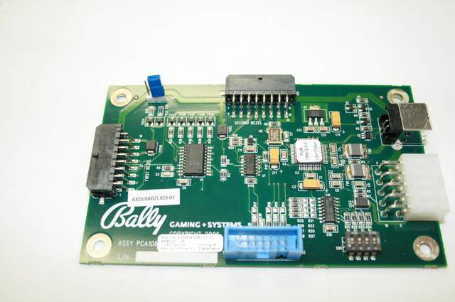 Bally PCBA USB Bezel gadget, UPSD ROHS PCA (106408-0)