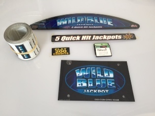 Bally S9000 Game Kit (Wild Blue Quick Hits) 5 Reel w/Software