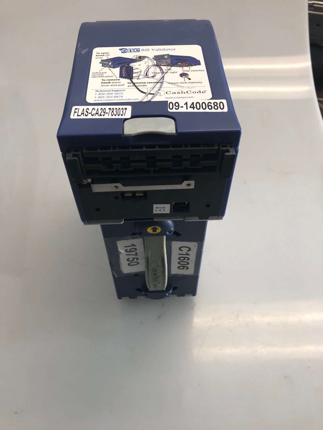 Cash Code One Complete Assembly