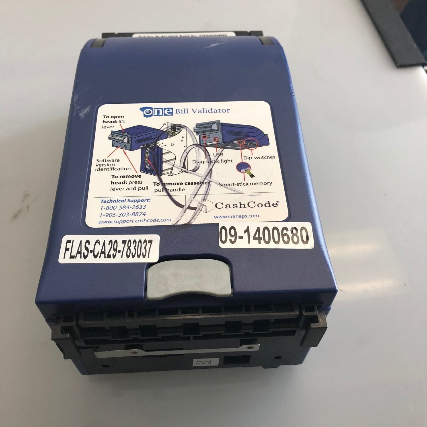 Cash Code One (Head Only)