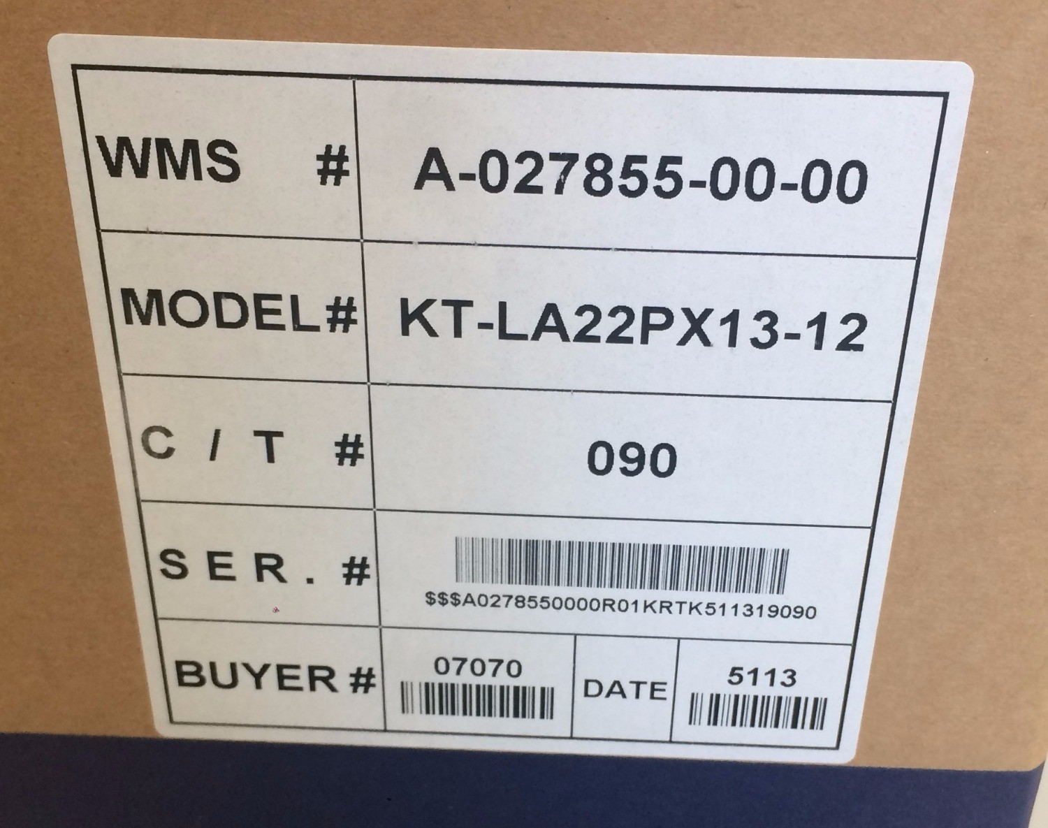 Kortek 22&quot; LCD Monitor (A-027855-00-00)