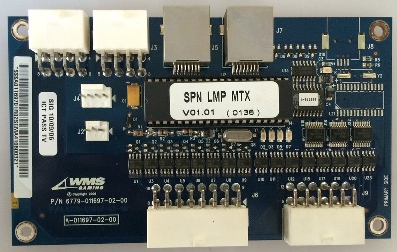 WMS BB1 1-Lamp Matrix Controller 6779-0011697-02-00