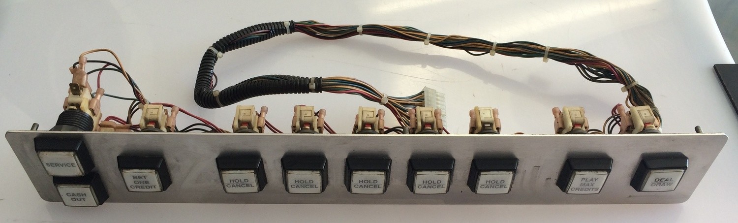 IGT I Game Plus Slant Top Button Panel 68561843
