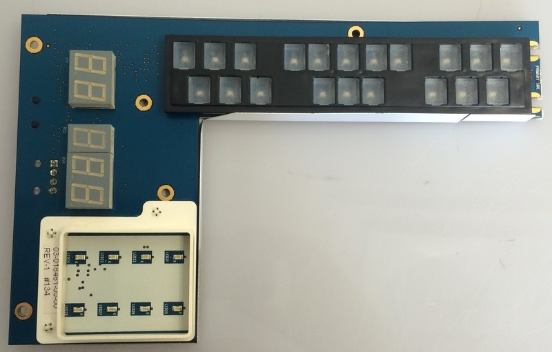 WMS BB1 20-Line, 5-Digit, 7-sec Display Board (6779-018026-01-00)