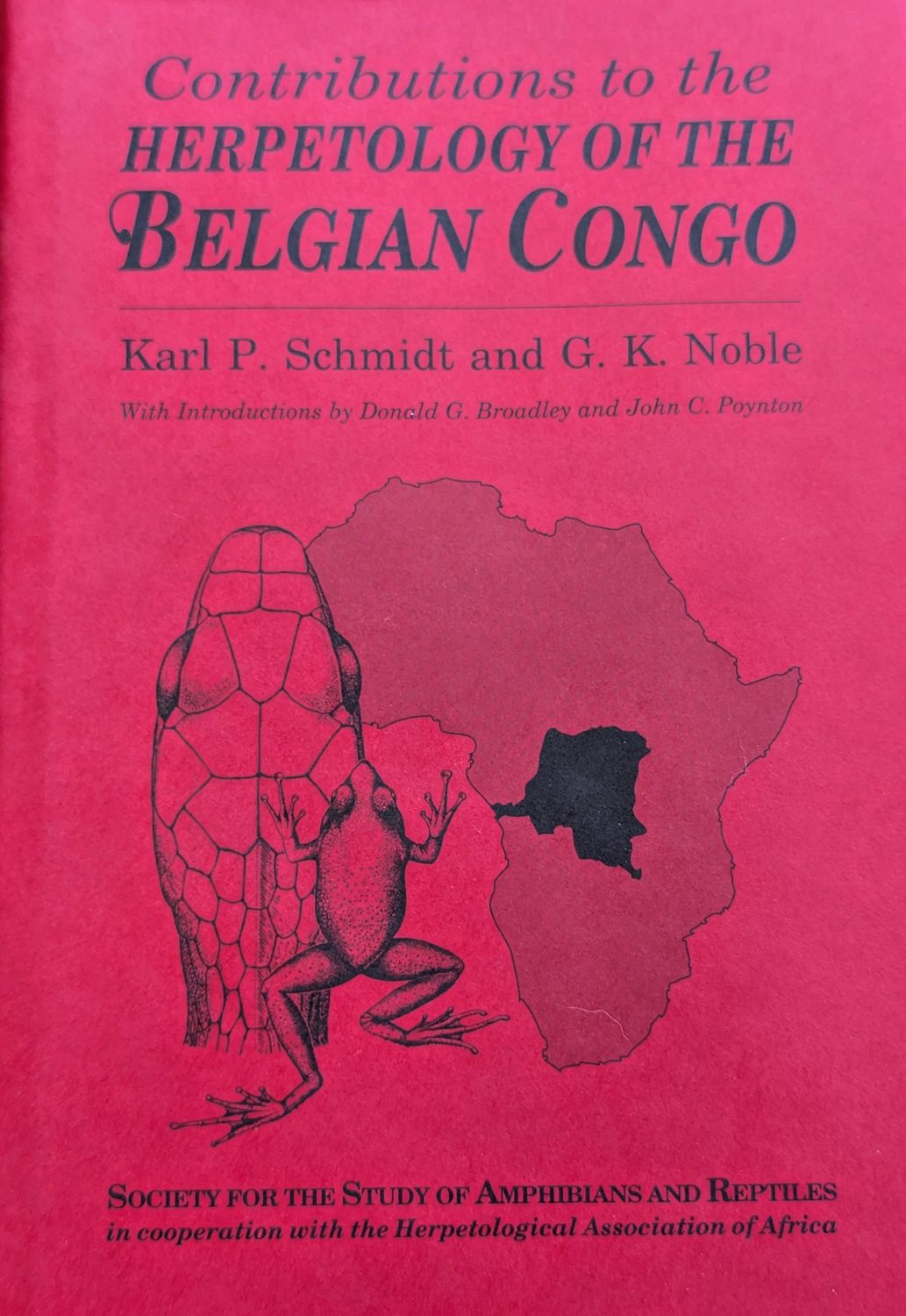 Contributions to the Herpetology of the Belgian Congo