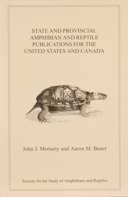 No. 28 State and Provincial Amphibian and Reptile Publications for the United States and Canada