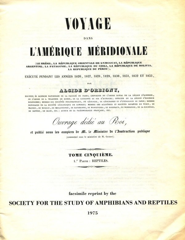 Voyage dans l&#39;Amerique Meridionale