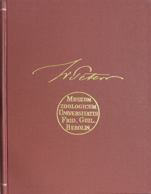 Herpetological Contributions of Wilhelm C. H. Peters (1815-1883)