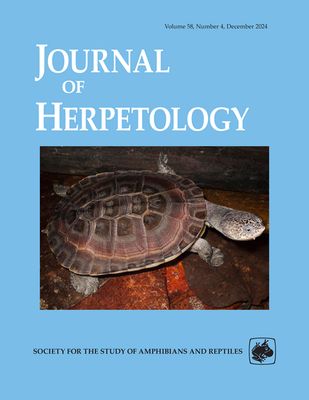 Journal of Herpetology 2025 Volume 59 (1-4)