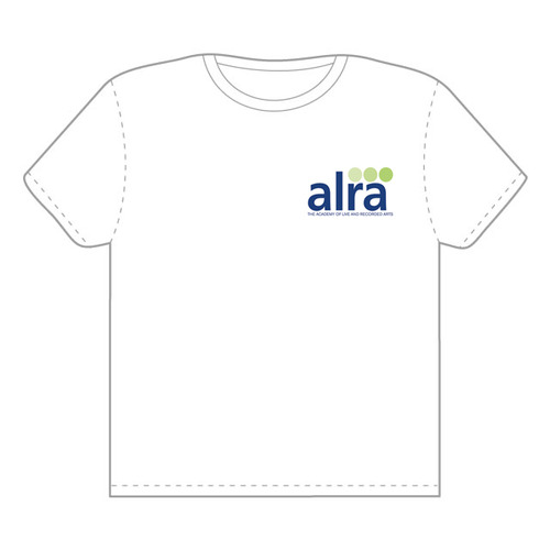White T-Shirt with ALRA Logo on chest
