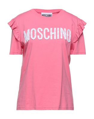 Футболка MOSCHINO Хлопок Розовый