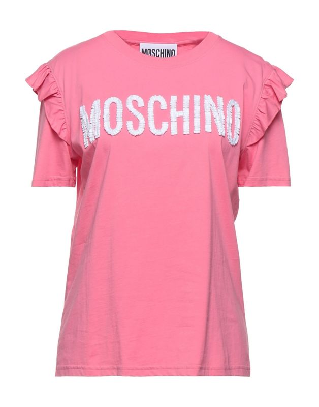 Футболка MOSCHINO Хлопок Розовый