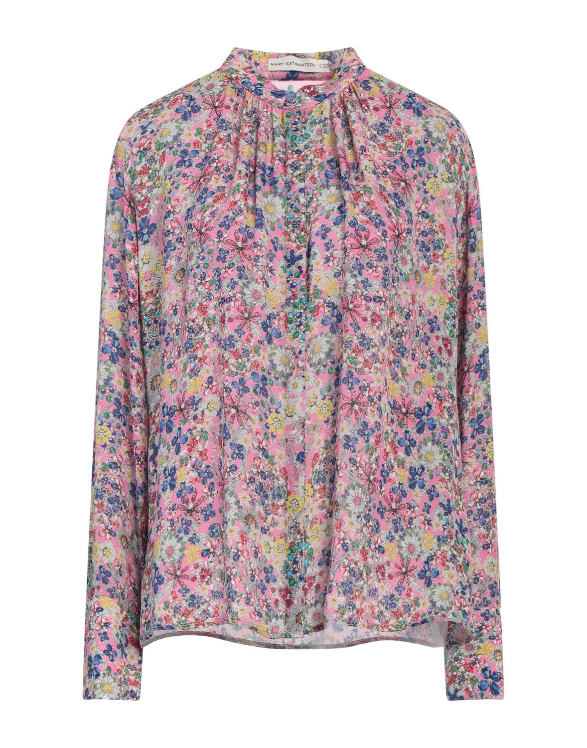 Блузка MARY KATRANTZOU Шелк Розовый