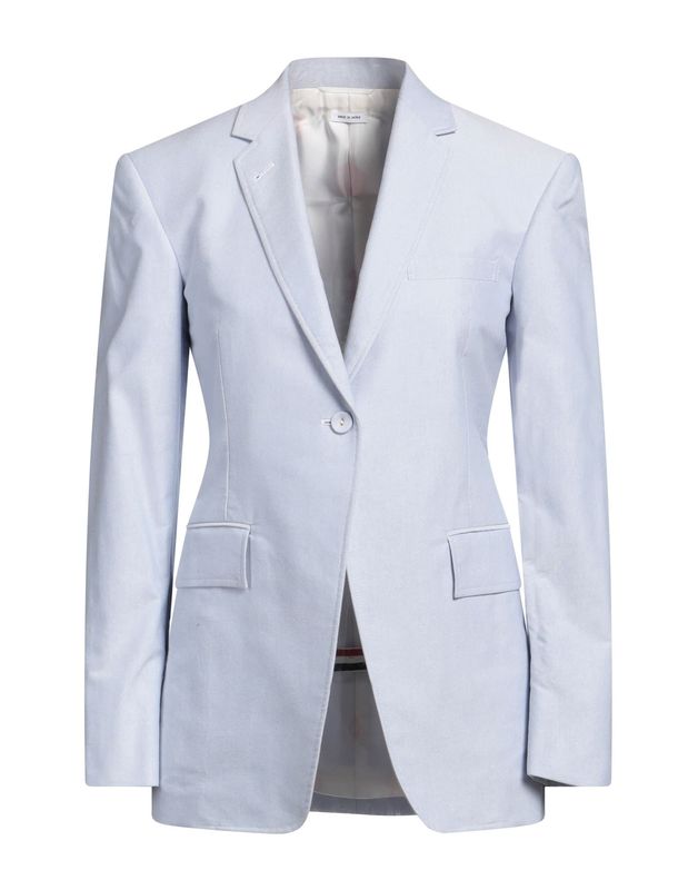 Пиджак THOM BROWNE Хлопок Голубой
