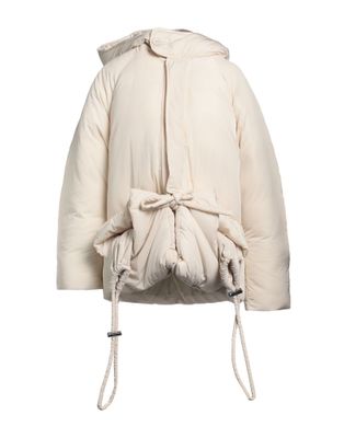 Пуховик JACQUEMUS Полиамид Гипсово-белый