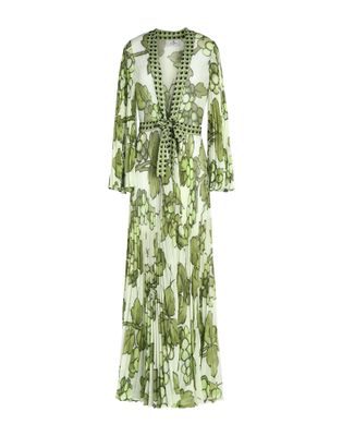 Плащ ETRO Полиэстер Зелёный лайм