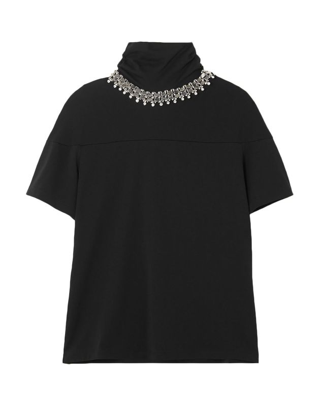 Вечерний топ CHRISTOPHER KANE Хлопок Чёрный