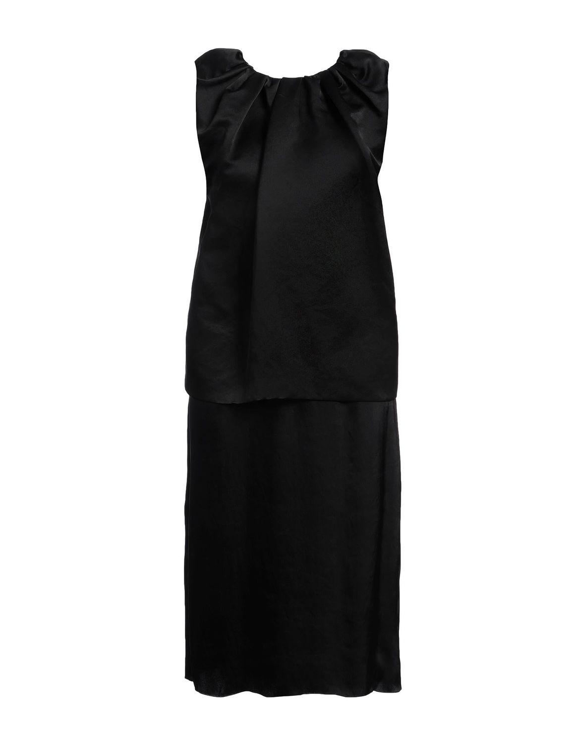 Платье LANVIN Шелк Чёрный