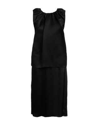 Платье LANVIN Шелк Чёрный