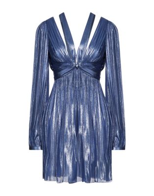Платье ALBERTA FERRETTI Шелк Грифельно-синий