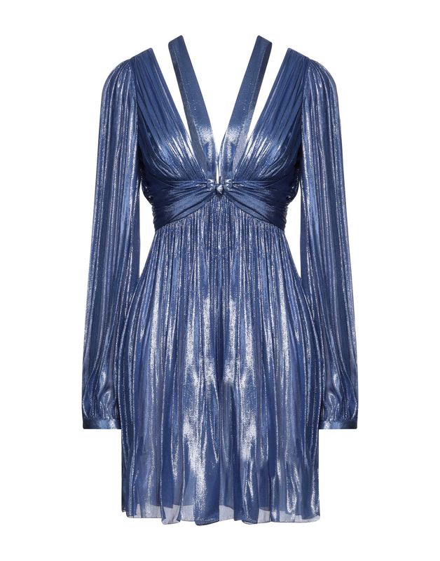 Платье ALBERTA FERRETTI Шелк Грифельно-синий