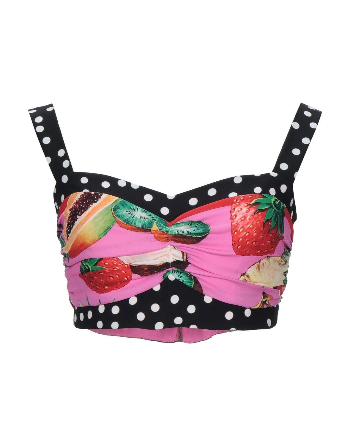 Бюстье DOLCE&amp;GABBANA Шелк Фуксия