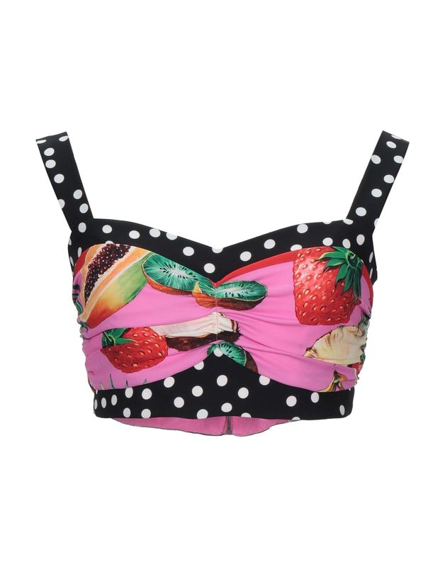 Бюстье DOLCE&amp;GABBANA Шелк Фуксия