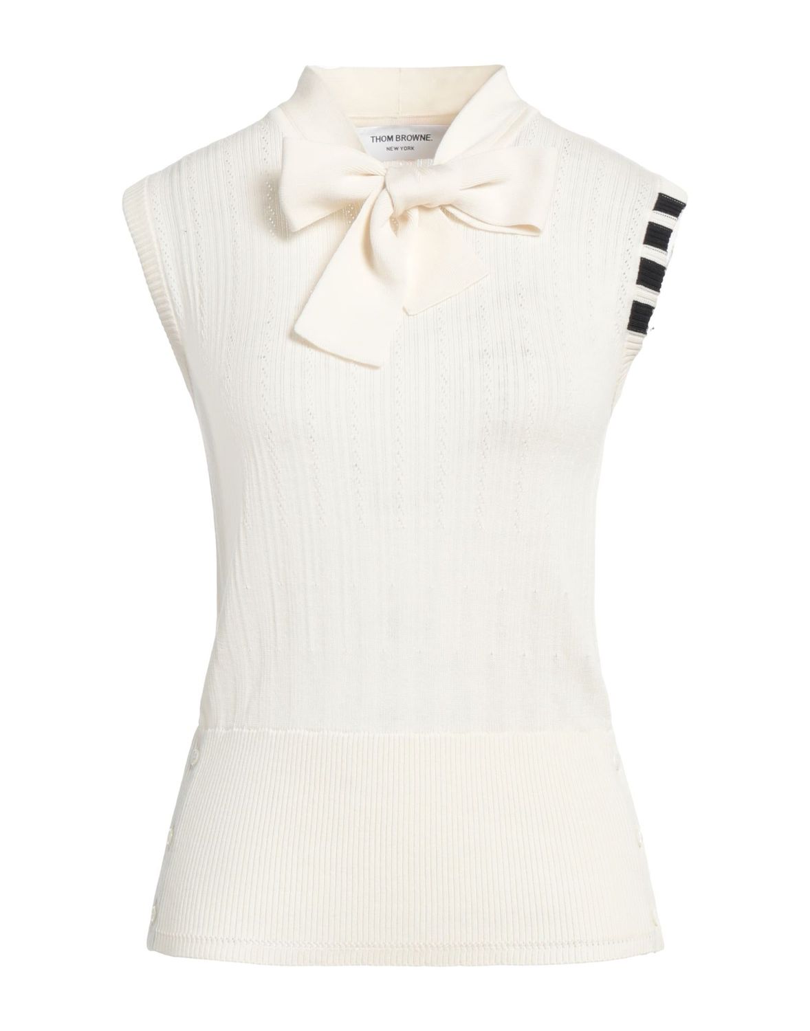 Свитер THOM BROWNE Хлопок Бежевый