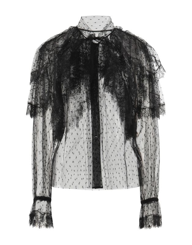 Блузка DOLCE&amp;GABBANA Полиамид Чёрный