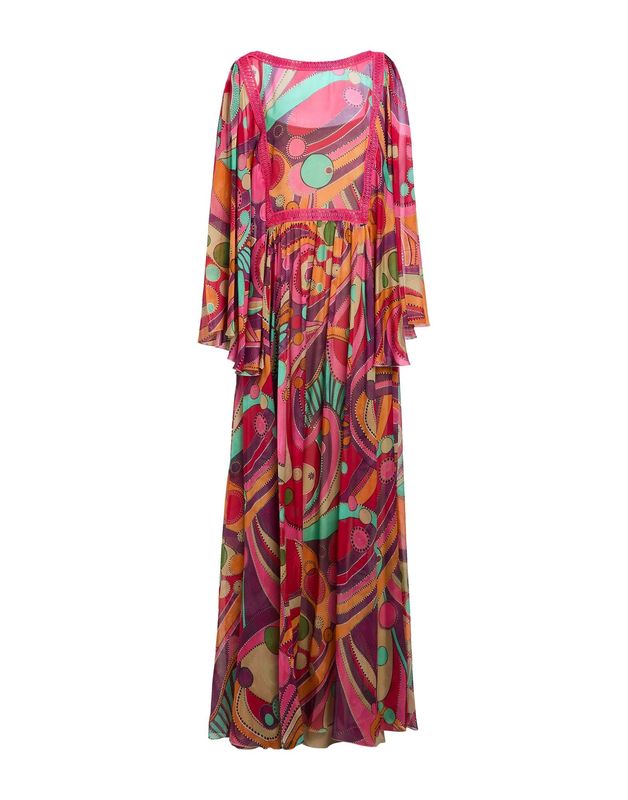 Платье ALBERTA FERRETTI Шелк Красный