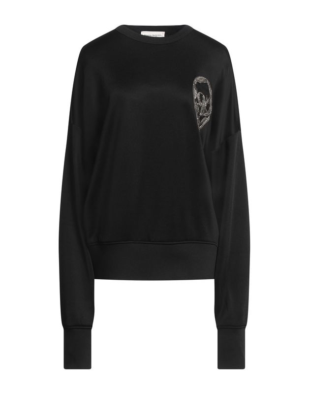 Толстовка ALEXANDER MCQUEEN Вискоза Чёрный