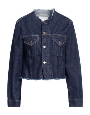Джинсовая куртка MAISON MARGIELA Хлопок Синий