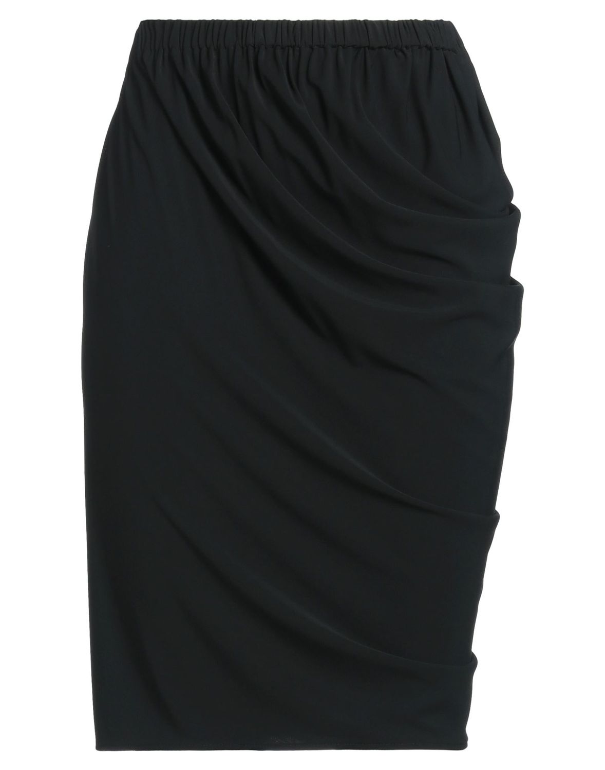 Мини юбка LANVIN Вискоза Чёрный